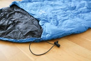 Alpin Loacker Sommerschlafsack ausgepackt