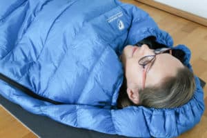 Alpin Loacker Sommerschlafsack ausprobiert