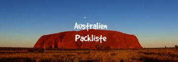 australien packliste