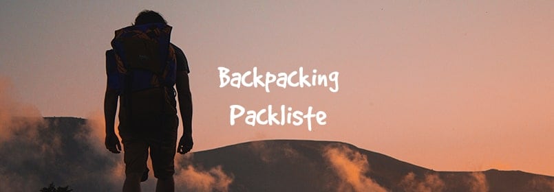 Backpacking-Packliste