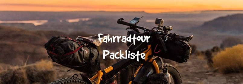 fahrradtour packliste