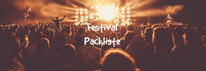 Festival-Packliste