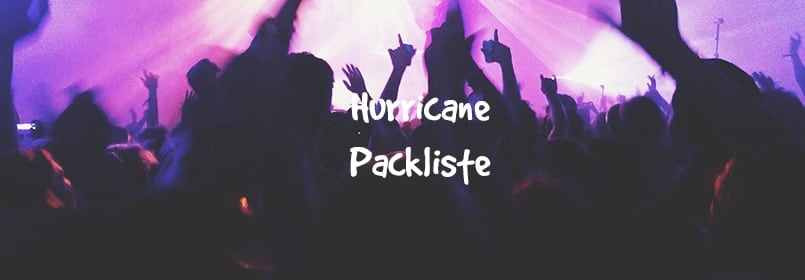 hurricane packliste