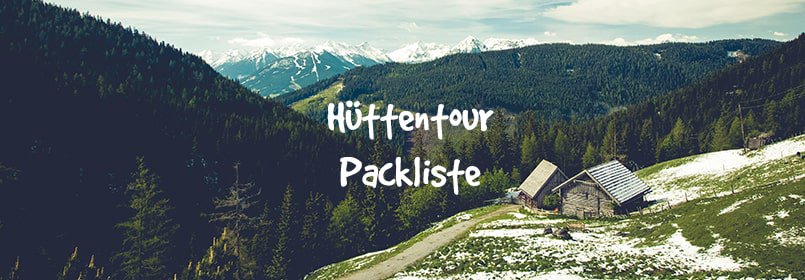 hüttentour packliste