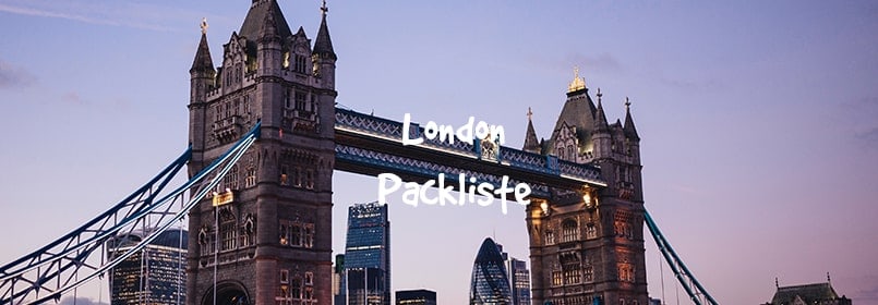 london packliste