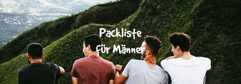 packliste für maenner