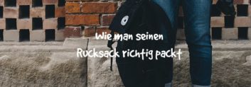 rucksack richtig packen