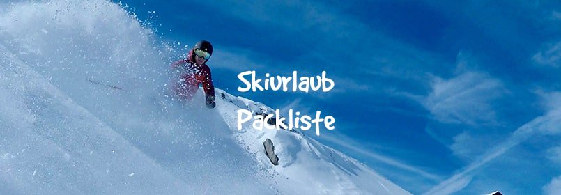 Deine Packliste für Backcountry-Skifahren