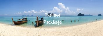 thailand packliste