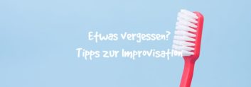 tipps zur improvisation