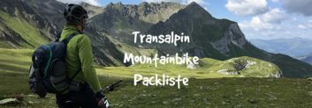 transalpin mountainbike packliste