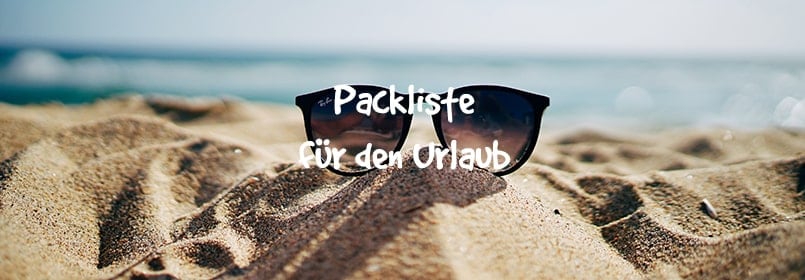 urlaub packliste