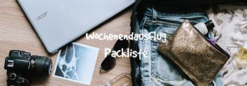 wochenendtrip packliste